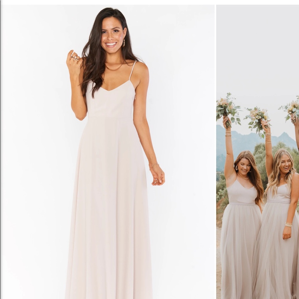 Show me your mumu faith maxi dress! Size L!